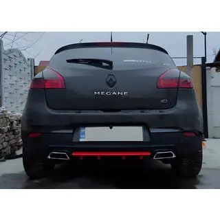 Yleismallinen takadiffuusori DPT V-5 (ABS) (punainen+musta kiiltävä) kuva 2