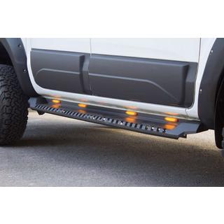 Dakar V1 sivuaskelmat LED-valoilla (2019+, 2 kpl, metalli) kuva 4