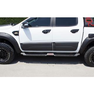 Sivuporras-sarja Dakar V2 ilman LED-valoja (2015-2019, 2 kpl, metalli) Mitsubishi L200 2015–2024 kuva 4