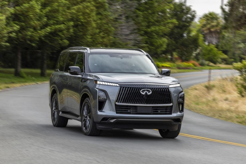 Katsaus uuden sukupolven Infiniti QX80 2024 -malliin