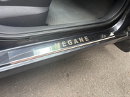 Renault Megane II 2004–2009 Kynnyslistat (Carmos, 4 kpl, ruostumaton teräs) kuva 4