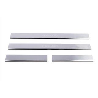 Carmos kynnyslistat (4 kpl, ruostumaton teräs) V-2 Mazda 2 2007–2014 kuva 1