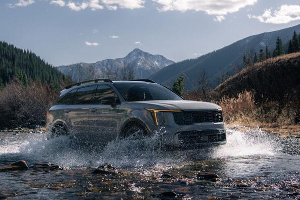KIA Sorento 2023 -koeajo: uudistettu crossover