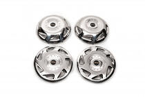 Mercedes Sprinter W907/W910 2018– Ruostumattomasta teräksestä valmistetut OEM-pölykapselit (2-rivinen, 4 kpl) kuva 1