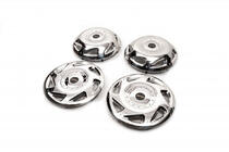 Mercedes Sprinter W907/W910 2018– Ruostumattomasta teräksestä valmistetut OEM-pölykapselit (2-rivinen, 4 kpl) kuva 2