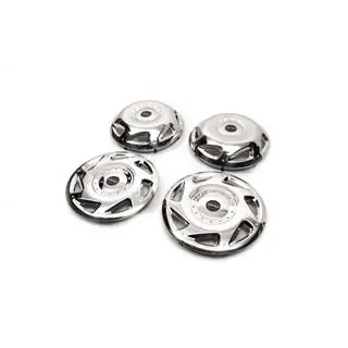 Ruostumattomasta teräksestä valmistetut OEM-pölykapselit (2-rivinen, 4 kpl) Mercedes Sprinter W907/W910 2018– kuva 2