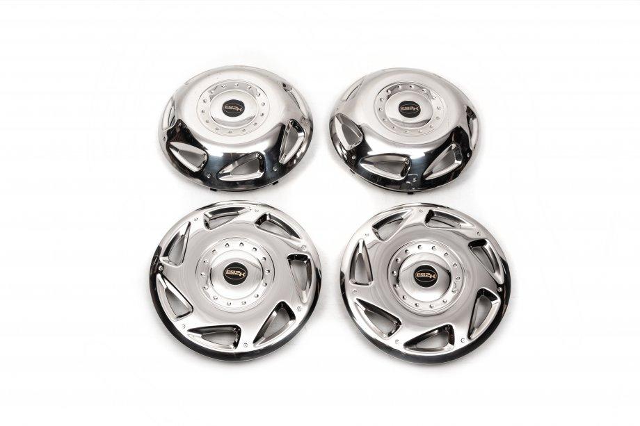 Mercedes Sprinter W907/W910 2018– Ruostumattomasta teräksestä valmistetut OEM-pölykapselit (2-rivinen, 4 kpl) Image