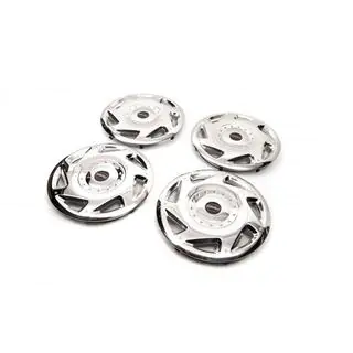 Ruostumattomasta teräksestä valmistetut OEM-pölykapselit (1-osainen, 4 kpl) Mercedes Sprinter W907/W910 2018– kuva 1