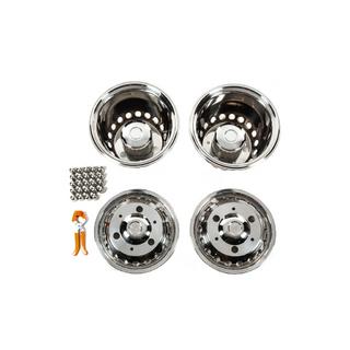 Ruostumattomat pölykapselit Exclusive V3 (2-akselinen, 4 kpl) Volkswagen Crafter 2006–2016 kuva 1