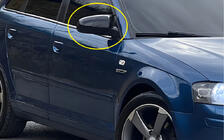 Audi A3 2003–2012 Peilinkuoret RS-Look (2003-2007, 2 kpl) kuva 8
