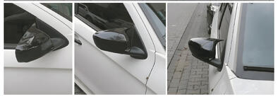 Citroen Cactus 2014–2020 Peilinkuoret BMW-Style (2014-2017, 2 kpl) kuva 2