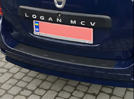 Dacia Logan MCV 2013–2020 Takapuskurin suojalista (ABS, Esa) kuva 1