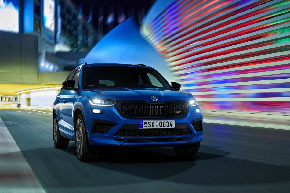 Koeajo: Skoda Kodiaq RS:n urheilversio