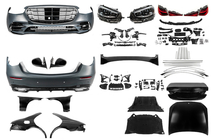 Mercedes S-class W221 2005–2013 Facelift-sarja W223 AMG Line -malliin kuva 2