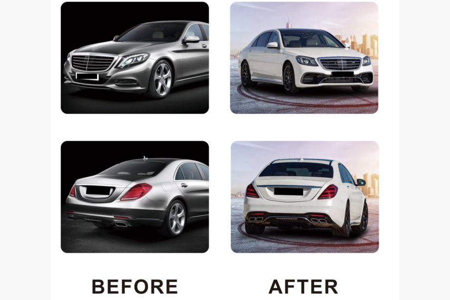 Mercedes S-class W222 2013–2022 Facelift-sarja S63 AMG-2018 Image