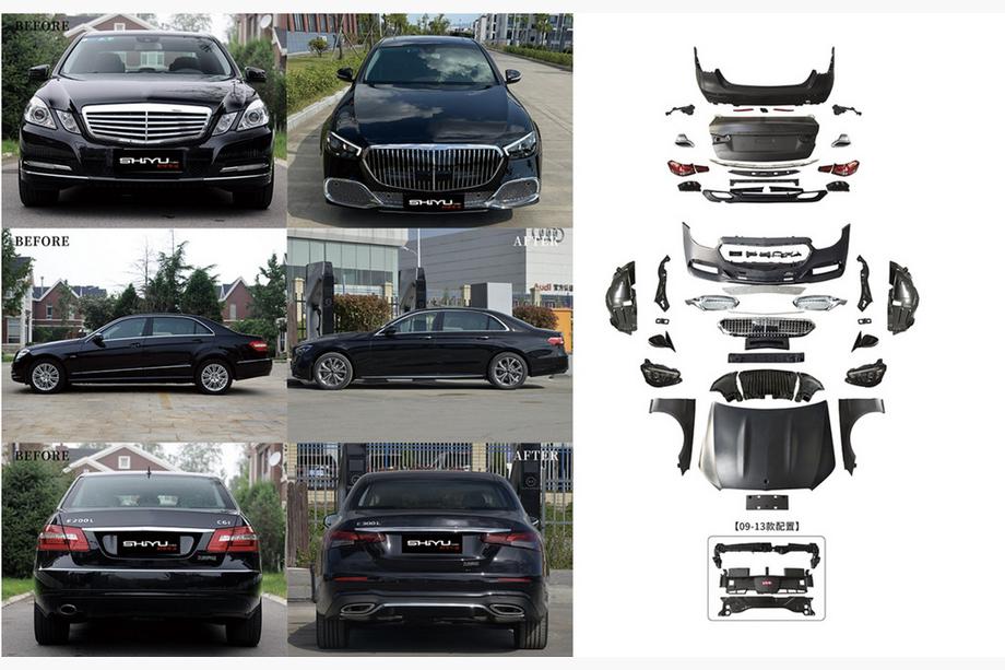 Mercedes E-sarja W212 2009–2016 Facelift-sarja W213 Maybach 2024:een Image