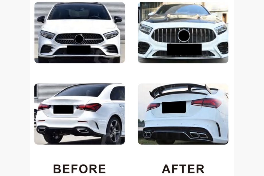 Mercedes A-class W177 2018– AMG A45 korisarja (type-B) Image