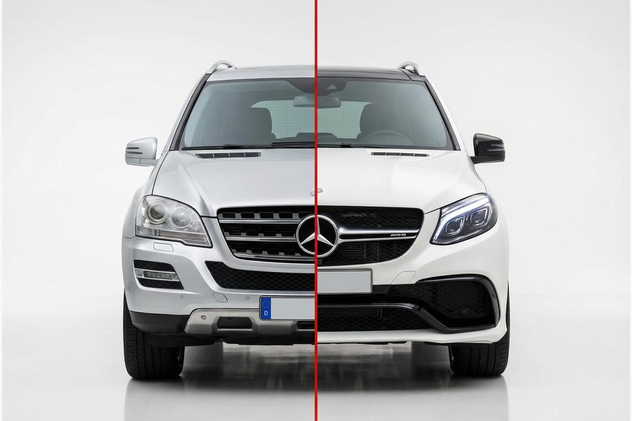 Mercedes ML W164 2005–2011 Facelift-sarja W166 GLE63 AMG:lle Image