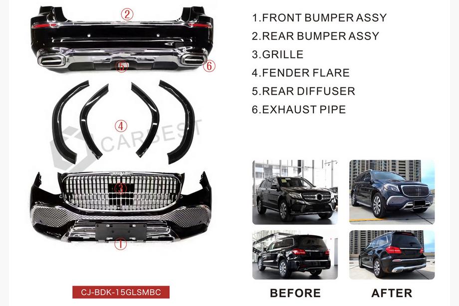 Mercedes GL/GLS -luokka X166 2012–2019 Maybach-korisarja (GLS:lle) Kuva 2
