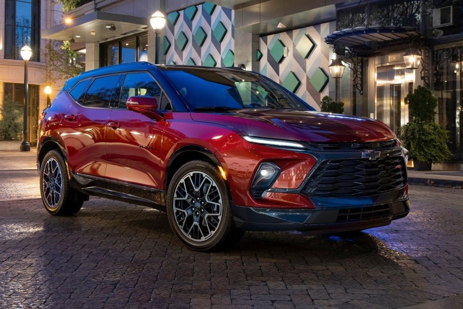 Päivitetty Chevrolet Blazer -crossover
