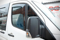 Volkswagen Crafter 2006–2016 Tuuliohjaimet, upotettavat (puoliläpinäkyvät, 2 kpl, Cagatay) kuva 4