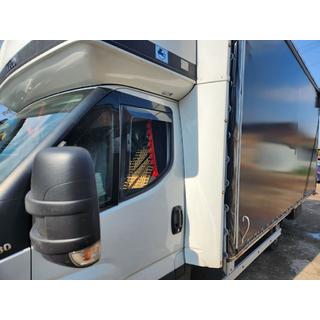 Tuuliohjaimet, upotettavat (puoliläpinäkyvät, 2 kpl, Cagatay) Iveco Daily 2014– kuva 4