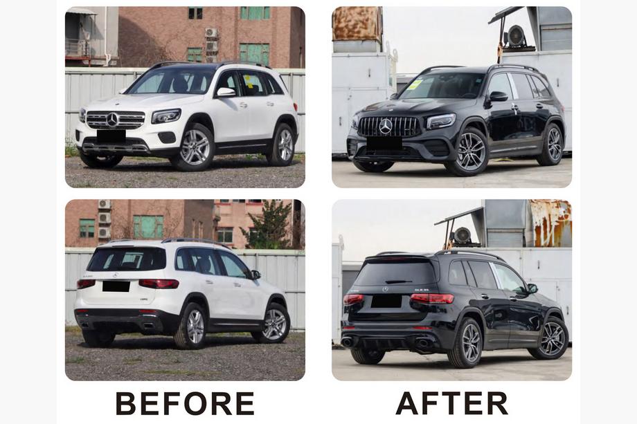 Mercedes GLB X247 2019– AMG GLB35 korisarja (täydellinen puskurisarja) Image