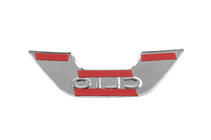 Renault Clio IV 2012–2019 Carmos etuembleemin kehys (ruostumaton teräs) kuva 4