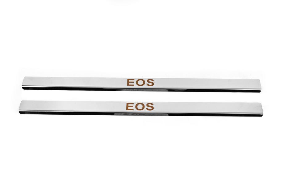 Volkswagen EOS 2011–2016 Carmos-kynnyslistat (2 kpl, ruostumaton teräs) Kuva 1
