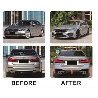 Facelift-korisarja konepellillä ja lokasuojilla (muunnos M5 Competition 2021) BMW 5-sarja G30/G31 2017–2023 kuva 3