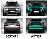 BMW X5 E70 2007–2013 Restyling-korisarjasetti X5M F95 2024 kuva 2