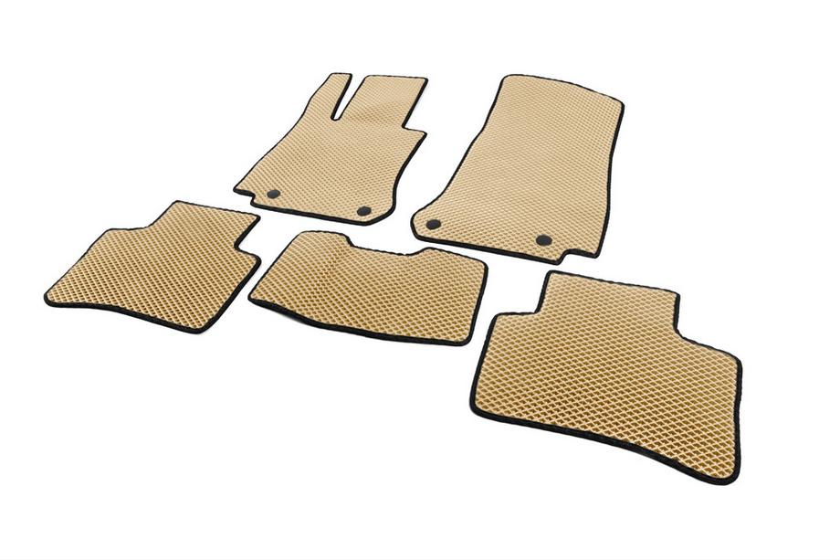 Mercedes GLC X253 2015–2022 EVA-lattiamatot (Beige) Image