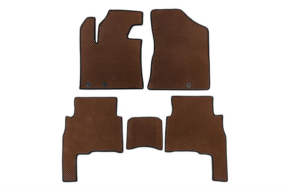 Kia Sorento II XM 2009–2014 Lattiamatot 2009-2012 (EVA, ruskea) Image