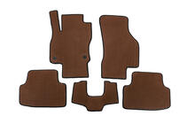 Volkswagen Jetta 2018– EVA-auton matot (ruskea) kuva 1