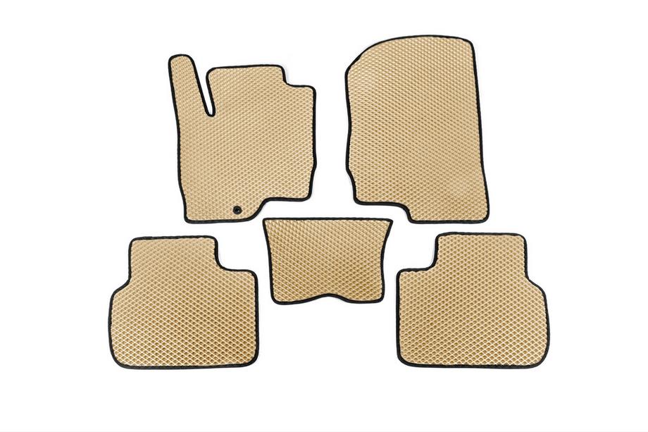 Mitsubishi Colt 2004–2012 EVA-lattiamatot (Beige) Image