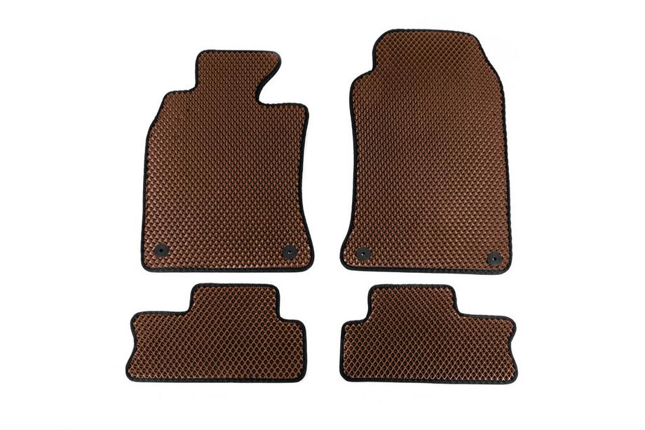 Mini Cooper R56/57 2006–2014 EVA-auton matot (ruskea) Image