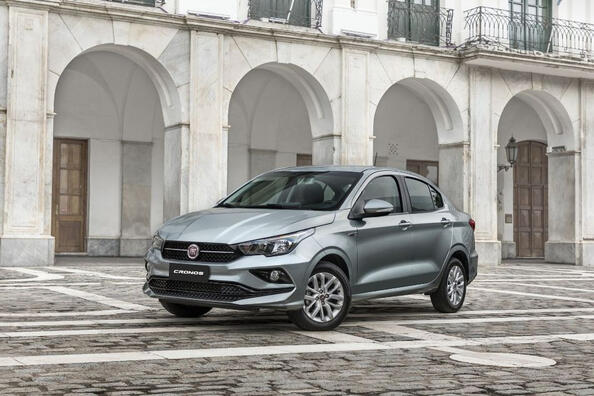 Fiat Cronos -sedanin koeajo