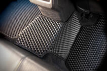 Volkswagen Passat B8 2015–2023 EVA-auton lattiamatot (USA, mustat) kuva 9