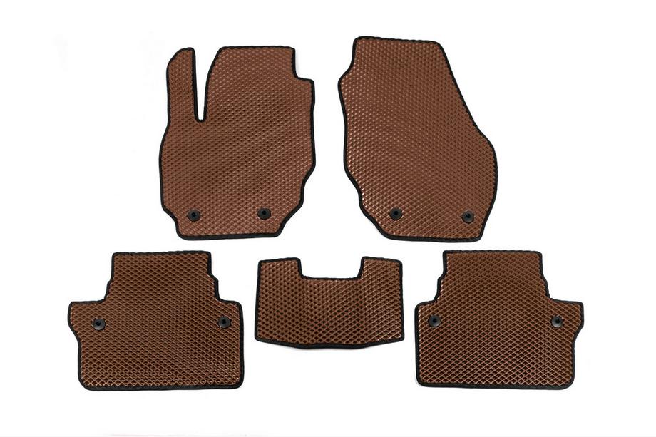 Volvo XC70 2007–2013 EVA-auton matot (ruskea) Image