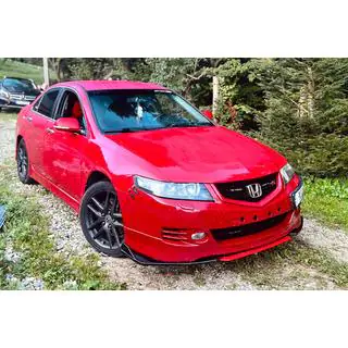 Etupuskurin lip spoileri Niken Red (ABS) Honda Accord VII 2002–2007 kuva 1