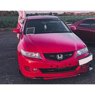 Etupuskurin lip spoileri Niken Red (ABS) Honda Accord VII 2002–2007 kuva 2