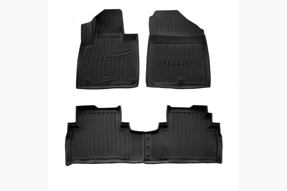 Kia Sorento III UM 2014–2020 Stingray 3D kumimatot matkustamoon (4 kpl) Image