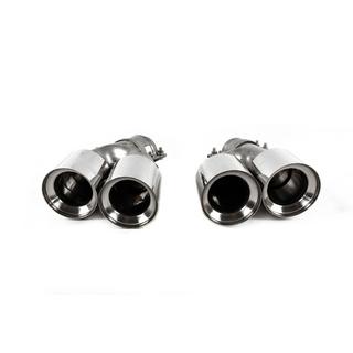 Pakoputkenpäät M5 Silver (2 kpl) kuva 2