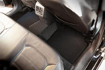 Volkswagen Passat B7 2012–2015 EVA-auton lattiamatot (USA, mustat) kuva 7