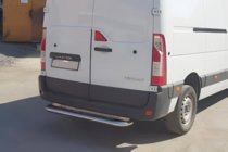 Opel Movano 2010–2021 Taka-askelma (ruostumaton teräs) kuva 4