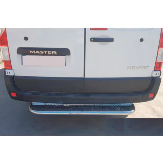 Taka-askelma (ruostumaton teräs) Opel Movano 2010–2021 kuva 2