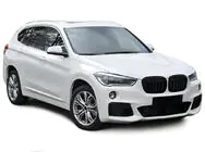 BMW X1 F48 2015–2022 M-Look munuaismaskit (2015-2019, mattamusta) kuva 1