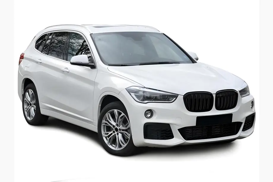 BMW X1 F48 2015–2022 M-Look munuaismaskit (2015-2019, mattamusta) Image
