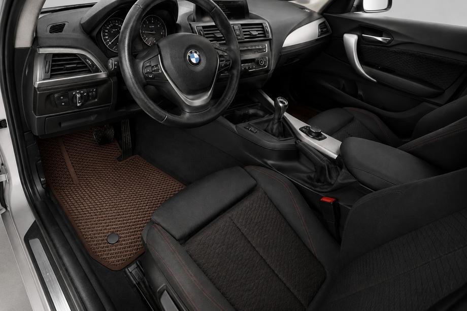 BMW 1-sarja F20/F21 2011–2019 EVA-auton matot (ruskea) Image