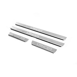 Carmos V3 kynnyslistat (4 kpl, ruostumaton teräs) kuva 2